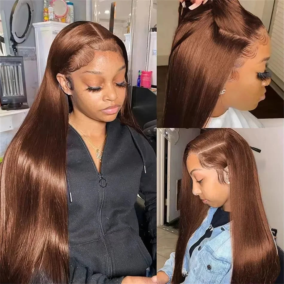 Chocolate Brown Lace Front Wig