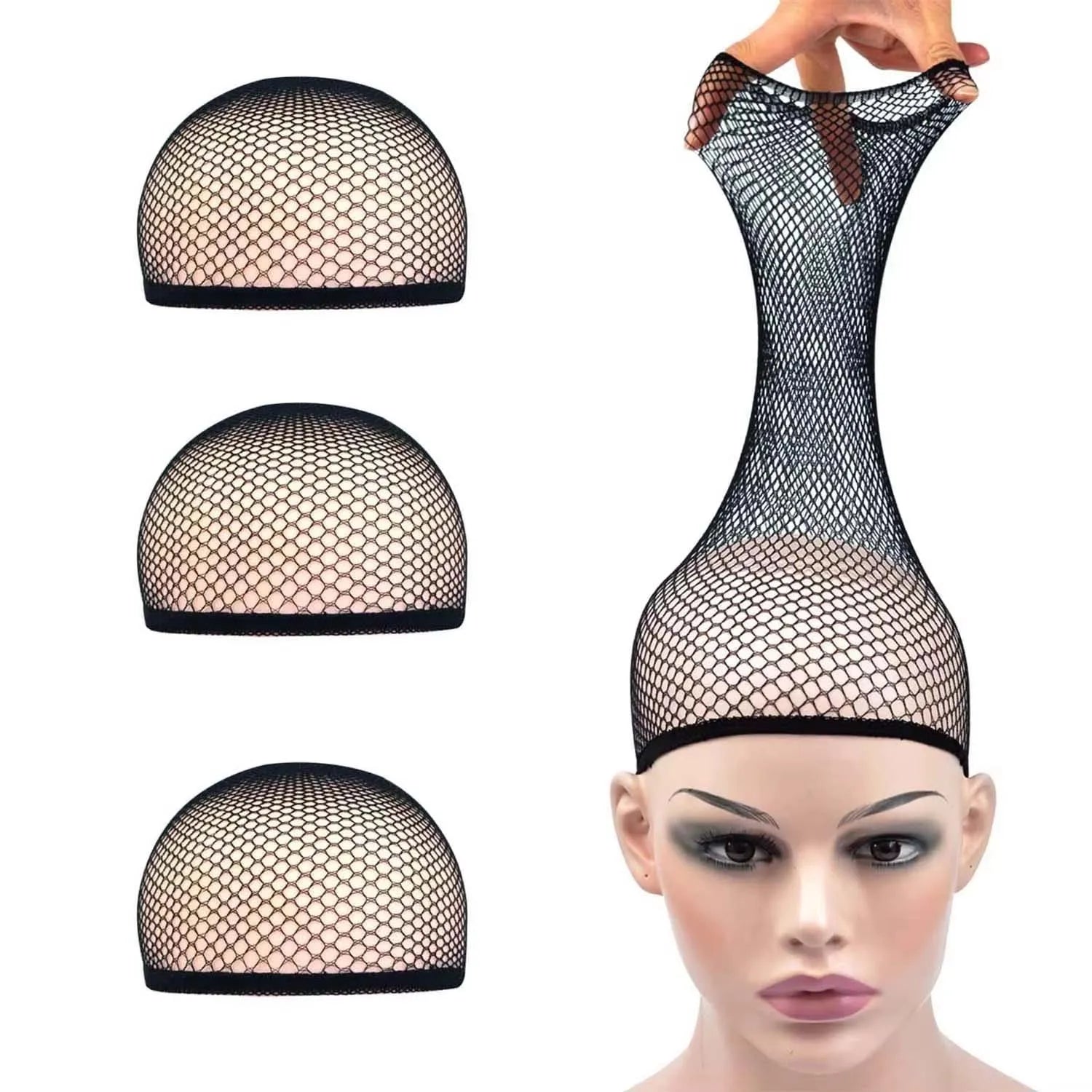 Mesh Wig Cap Stretchable Elastic