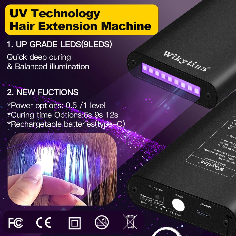 Advanced V Light Hair Extension Tools