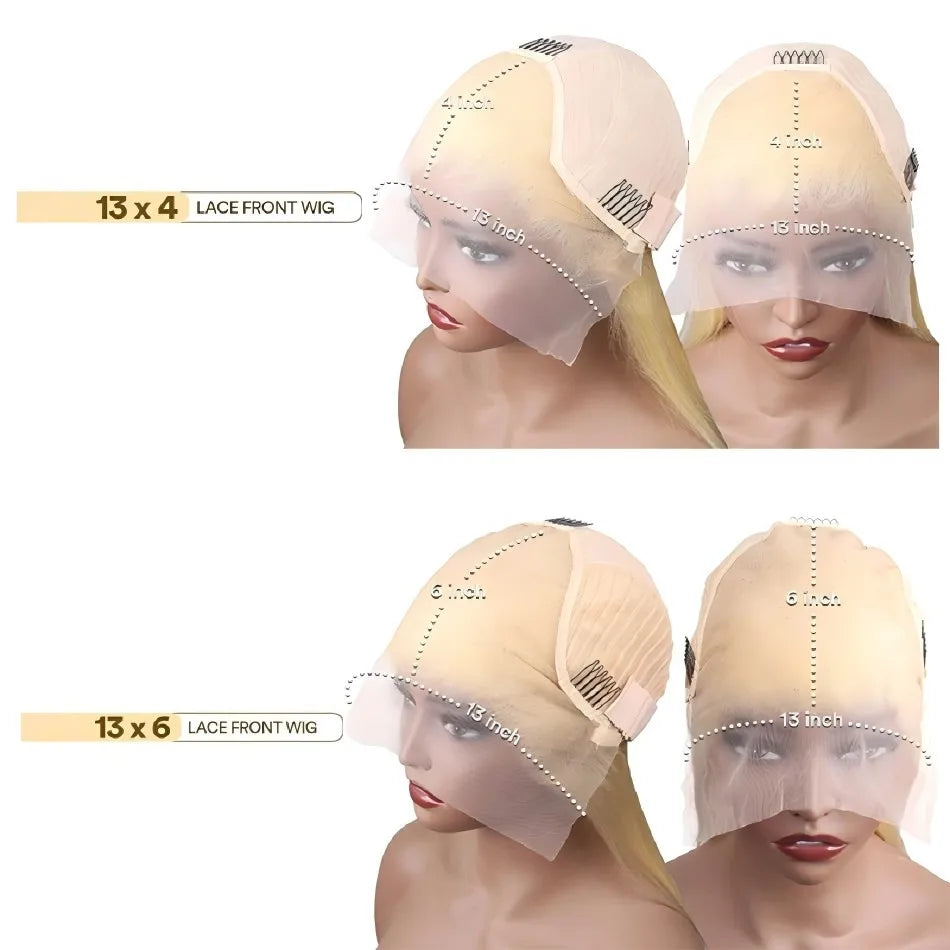 613 Blonde HD Lace Front Wig – 13x6 Body Wave, 220% Density, 30-Inch