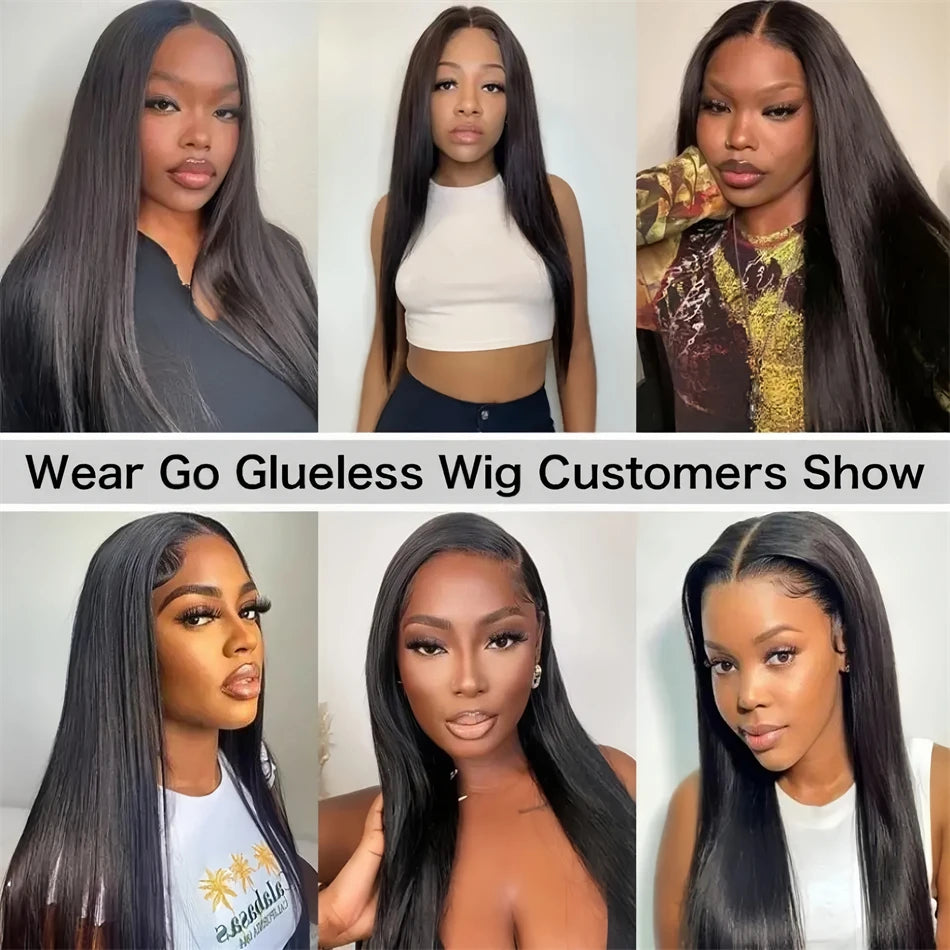 Glueless Wig 30 Inch Pre Cut 4X4 5X5 Hd Lace