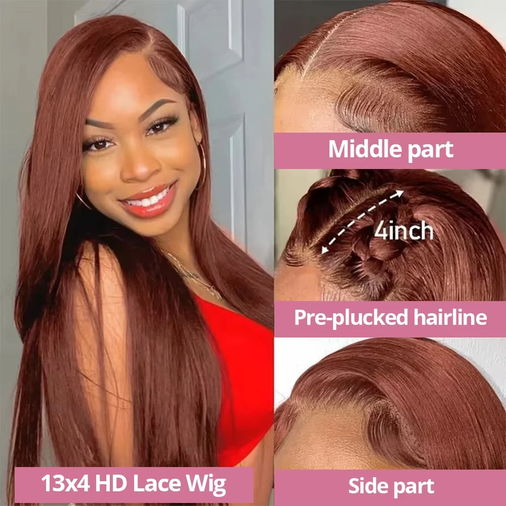 Chocolate Brown Lace Front Wig
