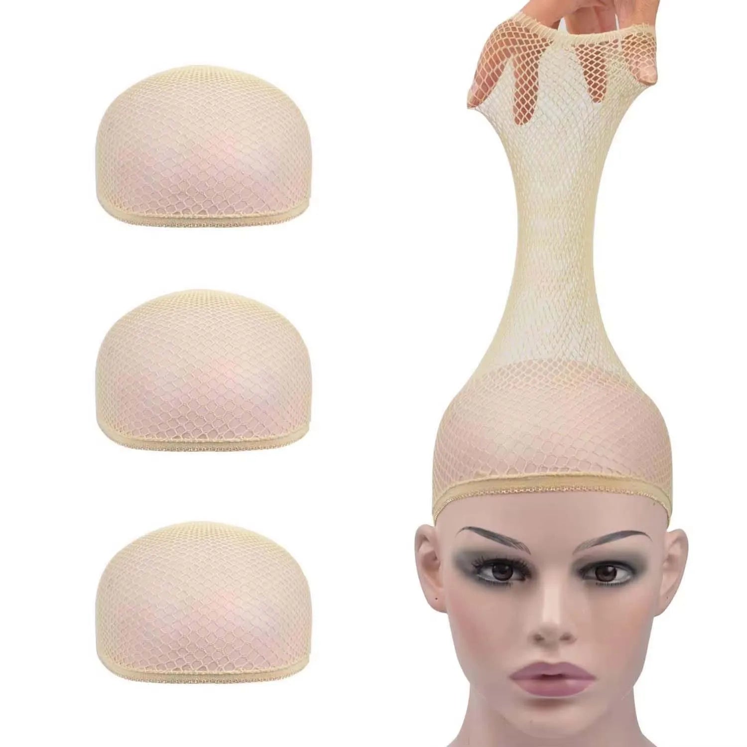 Mesh Wig Cap Stretchable Elastic