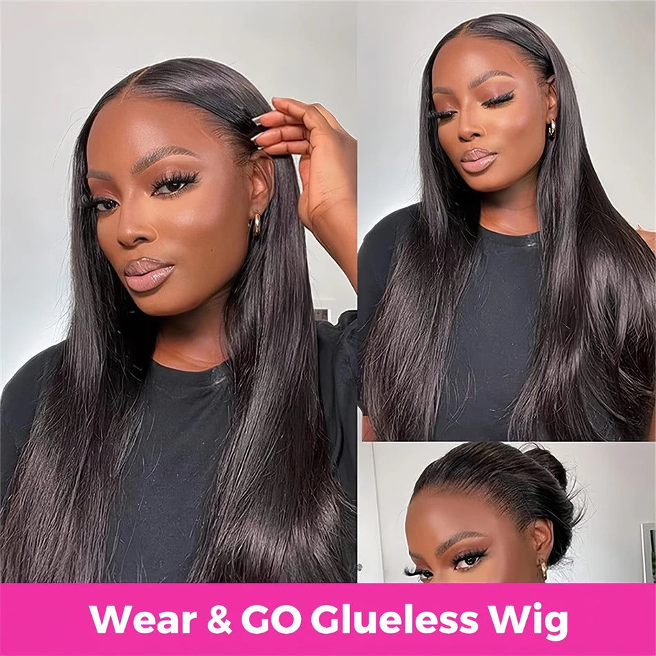 Glueless Wig 30 Inch Pre Cut 4X4 5X5 Hd Lace